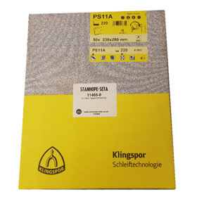 Silicon Carbide Paper P220 FEPA Grade (Pack of 50) - 11465-0